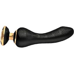 Вібратор для точки G Shunga Sanya Black Гнучкий ствол