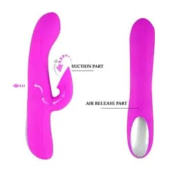 Вібратор з функцією всмоктування Pretty Love Desirable Flirt Baile BI-014395 88051 - мініатюра 6