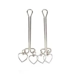 Затискачі на соски Chisa Fetish Fantasy Heart Nipple Clamps