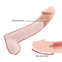 Насадка на пеніс BAILE - SEX TOYS BIG MAN Baile BI-026238 102742 - мініатюра 6