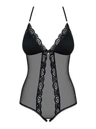 Боді Obsessive 841-TED-1 S/M чорний - мініатюра 5