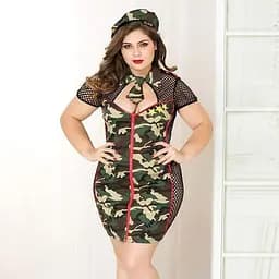 Еротичний костюм JSY P71121 Plus size - мініатюра 4