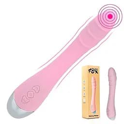Вібратор Silver Fox для стимуляції точки G з USB, рожевий K0825-1 - мініатюра 2