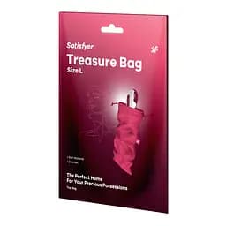 Мішечок для зберігання іграшок Satisfyer Treasure Bag L Pink Satisfyer IG059990; SX0551 98415 - мініатюра 3