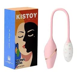 Віброяйце з вакуумним стимулятором KISTOY Cathy Mini KisToy SO8712 97276 - мініатюра 4