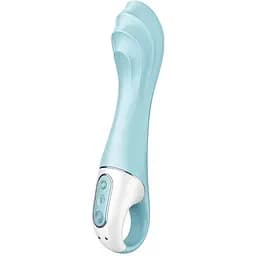 Вибратор Satisfyer Air Pump Vibrator 5+ 21 см голубой