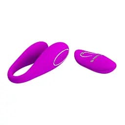 Вібратор Pretty Love Algernon Stimulator Purple - мініатюра 4