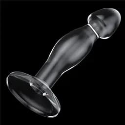 Анальна пробка - Flawless Clear Prostate Plug 6.5" Clear - мініатюра 6