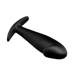 Анальна пробка з вібрацією Pretty Love Vibrating Butt Plug Black Baile BI-040040 24298 - мініатюра 5