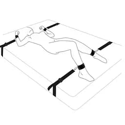 Розтяжка на ліжко Art of Sex BDSM No pain - No game - мініатюра 2