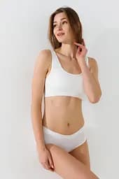 Комплект жіночий топ+труси Beisdanna BSK8836WN M Молочний