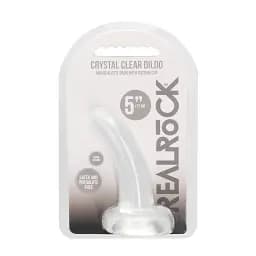 Фалоімітатор Realrock Crystal Clear Dildo 5" 11.5 см прозорий - мініатюра 2