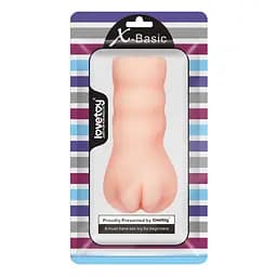 Мастурбатор Lovetoy X-Basic Pocket Pussy тілесний - мініатюра 3