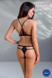 Комплект білизни Casmir Mirella XXL/XXX чорний - мініатюра 2
