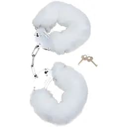Наручники Fetish B - Series Furry Cuffs (белый)