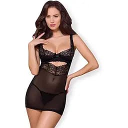 Комплект Obsessive 867-CHE-1 S/M чорний