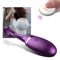Віброяйце B - Series Fox Love EGG, 14.5 см (фіолетовий) - мініатюра 9