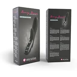 Вібратор-кролик з електростимуляцією Mystim Daring Danny eStim Black міостимулятор - мініатюра 8