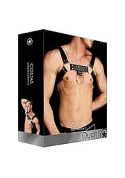 Чоловічий бондаж Costas - Solid Structure 2 - Black Ouch! 36-OU258BLK 98921