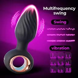 Анальна пробка - Aisi Twisting Anal Plug - мініатюра 10