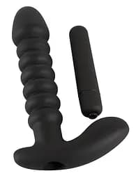 Анальний вібратор Black Velvets Vibrating Plug Black Level 42-05847380000 91141 - мініатюра 4