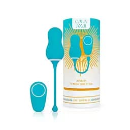 Віброяйце Cala Azul Elena Vibrating Egg 16.2 см блакитний - мініатюра 2