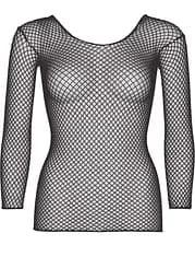 Топ Leg Avenue Long Sleeves T-Shirts Black One Size - мініатюра 3