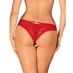 Трусики Obsessive Chilisa XL/2XL (червоний) - мініатюра 12