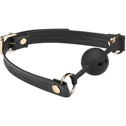 Кляп Liebe Seele Organosilicon Ball Gag 4.3 см чорний