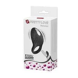 Віброкільце Pretty Love Heloise 8.6 см чорний - мініатюра 8