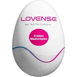 Мастурбатор яйцо Lovense Kraken белый