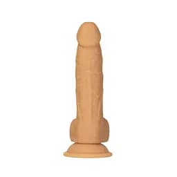 Фалоімітатор ADDICTION Dual Density Silicone Dildo Caramel 8″ ADDICTION SO8243 95382 - мініатюра 5