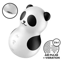 Вакуумний стимулятор з вібрацією Satisfyer Pocket Panda Satisfyer SX2176 100852 - мініатюра 2