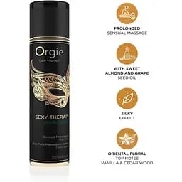 Масажна олія Orgie - Sexy Therapy Aphrodisiac (200 мл) - мініатюра 3