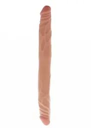 Двосторонній фалоімітатор Get Real Double Dong 14 Inch 35.5 см тілесний - мініатюра 2