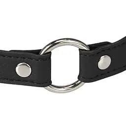 Нашийник Erospace Wild Play Choker With Ring C17 чорний - мініатюра 4