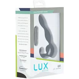 Масажер простати Lux Active LX1 Anal Trainer 5.75" Dark Blue віброкуля в комплекті - мініатюра 6