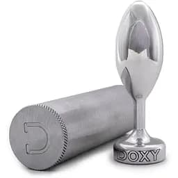 Металева анальна пробка Doxy Butt Plug Smooth гладкий діаметр 3.3 см - мініатюра 4