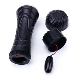 Вібромастурбатор "Loly Vibration" Чорний K000096 - мініатюра 3