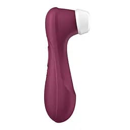 Вакуумний кліторальний стимулятор Satisfyer Pro 2 Generation 3 with Liquid Air (Bluetooth) бордовий – новий рівень задоволення