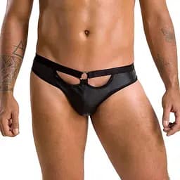Чоловічі труси Passion Free Your Senses Slip Joe 041 L/XL чорний - мініатюра 5