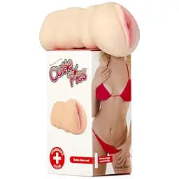 Мастурбатор-вагина CutiePies Lifeguard Lizzie Vagina Masturbator, вибропуля в подарок