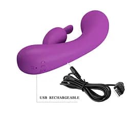 Вібратор Pretty Love Grace Vibrator Purple - мініатюра 3