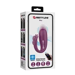 Вібростимулятор Pretty Love Klay Dark Purple - мініатюра 7