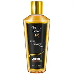 Массажное масло Plaisire Secret кокос 250 мл