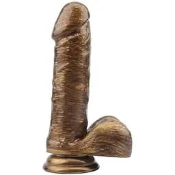 Фалоімітатор Dark Muscle Ben Dover 19.5 золотий