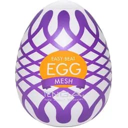 Мастурбатор яйцо Tenga Egg Wonder Mesh белый