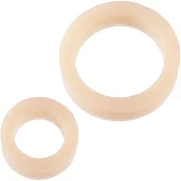 Набір ерекційних кілець Doc Johnson Platinum Premium silicone - The C-Rings - White