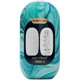 Мастурбатор яйцо Pretty Love Hot Wave Venus X Egg белый