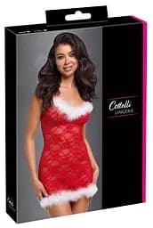 Сорочка Cottelli Lingerie X-Mas S/M (червоний) - мініатюра 13